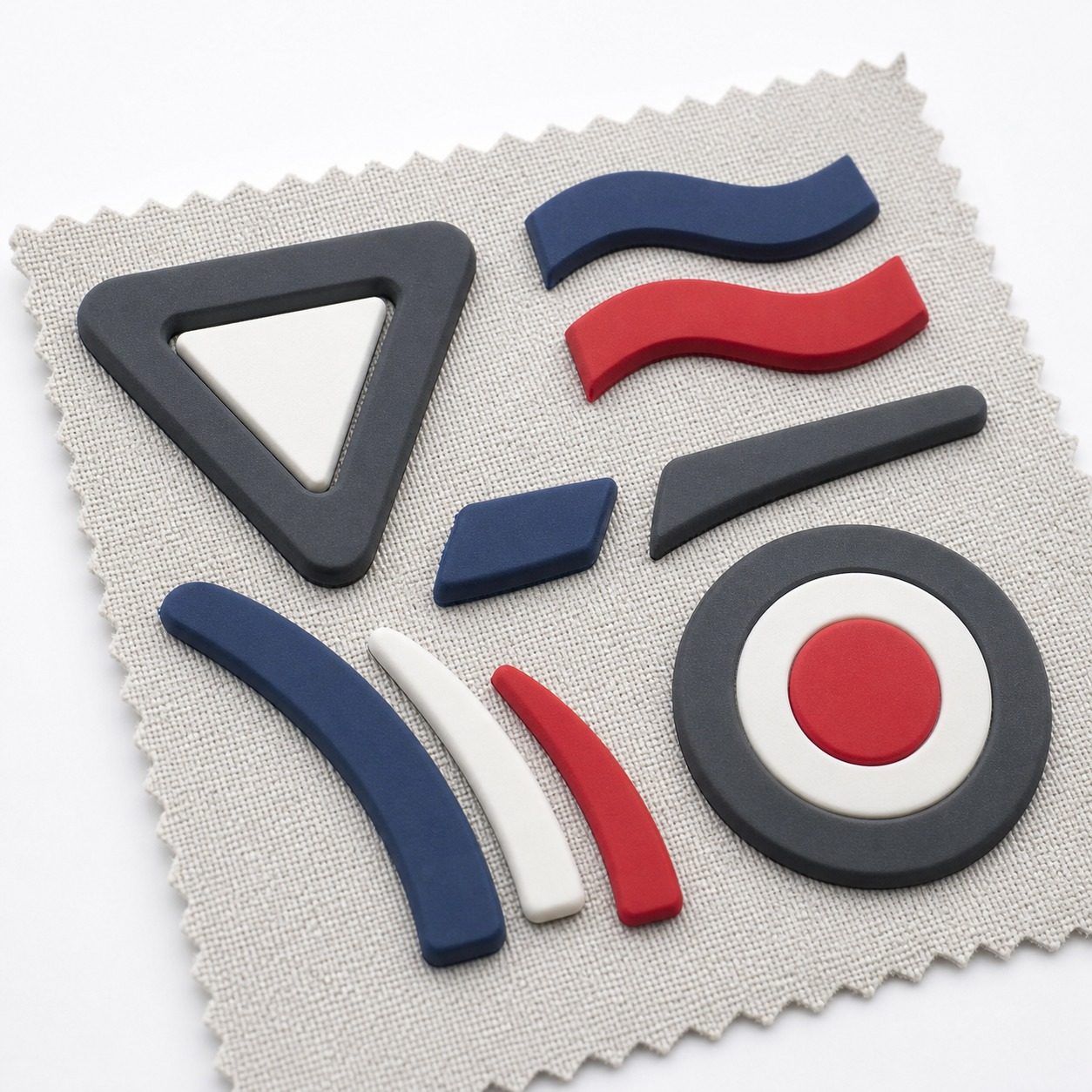 Silicone Heat Transfer Label for Apparel Branding — product detail reference image for B2B garment accessories
